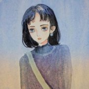 微信头像女生卡通手绘高清图片