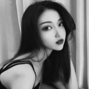 微信真人女生头像黑白高冷图片