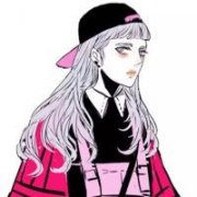 个性头像卡通女生霸气十足图片