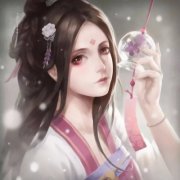 女生古风动漫高清头像图片