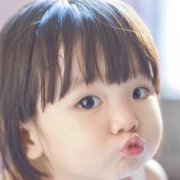 超萌女宝宝可爱嘟嘴头像图片