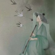 微信清新古风女生动漫头像图片