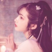 微信真人唯美古风女子头像图片