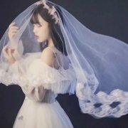 丧系真人伤感婚纱头像女生图片