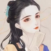 微信唯美手绘古风女头像图片