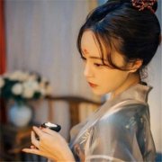 微信清新古风女头像真人图片