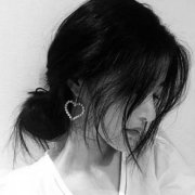 微信伤感黑白头像女生高清图片