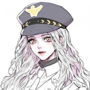 微信动漫头像手绘女生高清图片