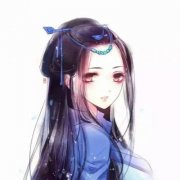 微信高清清冷古风动漫女头图片