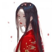 微信古风动漫女头高清图片