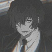微信黑白超酷动漫男生头像图片