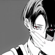 高清黑白漫画图片男生冷酷头像