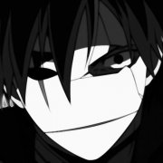 高清黑白头像动漫男生图片