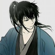 高清古风古韵的动漫男头像图片