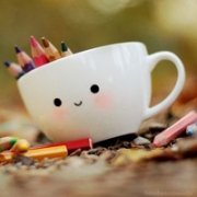 杯子头像图片唯美清新