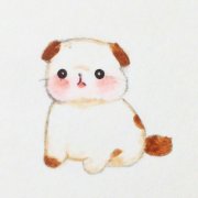 高清猫咪头像可爱手绘图片