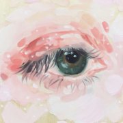 微信高清手绘眼睛头像图片