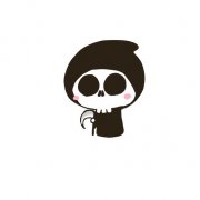 万圣节可爱鬼头像图片