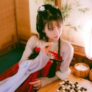 古风下围棋女生头像图片