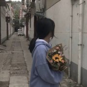 微丧女头像伤感真人不露