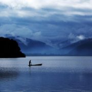 泸沽湖图片风景头像