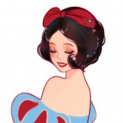 迪士尼公主王子情侣头像