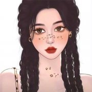 手绘仙气女生头像温柔霸气图片