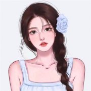 适合永久不换的女生手绘头像图片