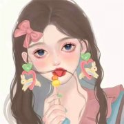 文艺头像女动漫插画手绘高清图片