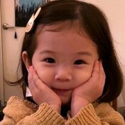 搞怪小可爱微信头像女娃