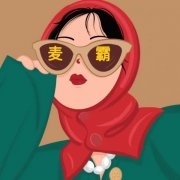麦霸范儿手绘女生动漫头像图片