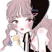 超级好看的可爱卡通闺蜜头像118张