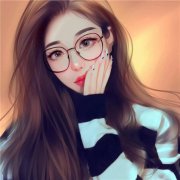 浪漫梦幻治愈系女生手绘