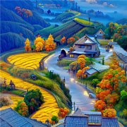 唯美治愈系田园风景头像