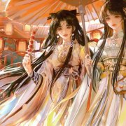 头像2025最火好看闺蜜手绘动漫图片