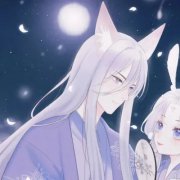 二次元画风情侣头像90张