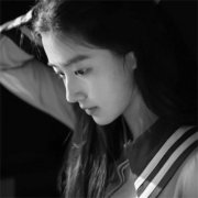 真人黑白少年少女头像图