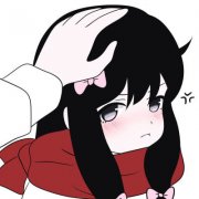 甜蜜宠溺摸头杀情侣动漫