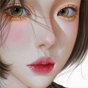 手绘头像女ins高级质感56张