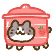 食物猫咪可爱卡通头像图