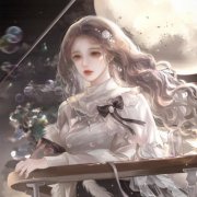 长发飘飘大气动漫女生头
