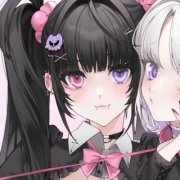 情侣动漫可爱头像闺蜜二人专用