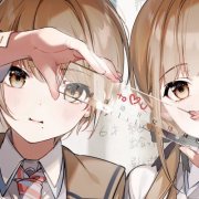 二次元情侣头像一人一半92张