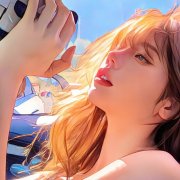 超级好看的插画女头像