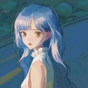 高质量头像小众女生手绘39张