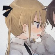 闺蜜头像动漫女孩62张