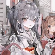 女女cp情侣头像百合动漫图片52张