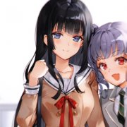 瑟瑟的百合情头32张