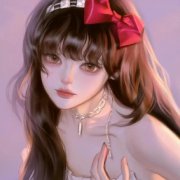 手绘头像女生唯美精致68张