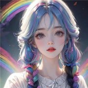 AI画一男一女头像图片高